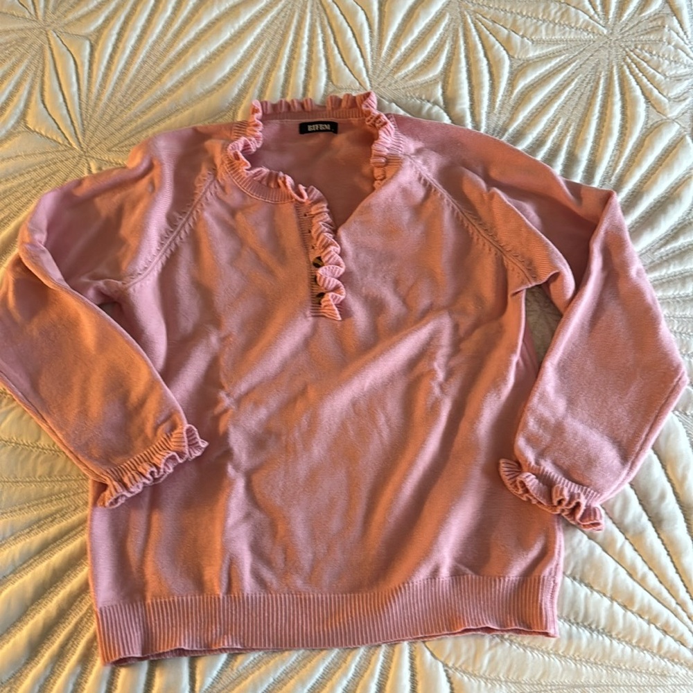Ruffle Sweater - image 2